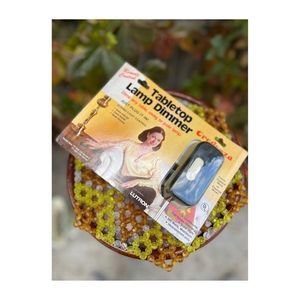 Vintage Lutron Tabletop Credenza Lamp Dimmer Sealed Deadstock NWT